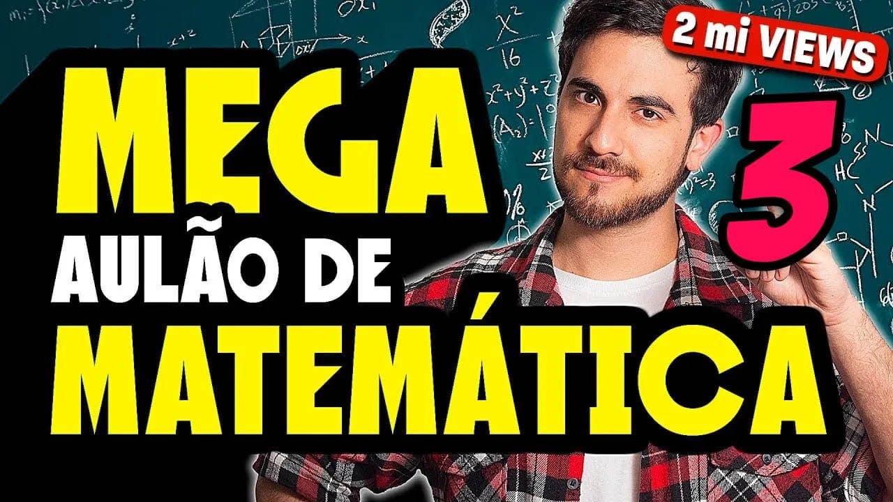 Thumbnail: 🧠 COMO INTERPRETAR MATEMÁTICA BÁSICA! - Aulão Completo Mestres do ENEM 2025