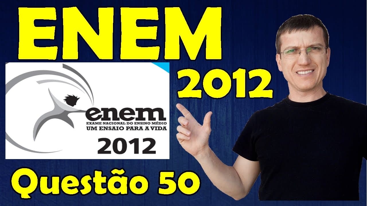 Thumbnail: 50 - ENEM 2012 - Física - Mecânica - Questão 50 resolvida (Caderno Azul) - Prof. Marcelo Boaro