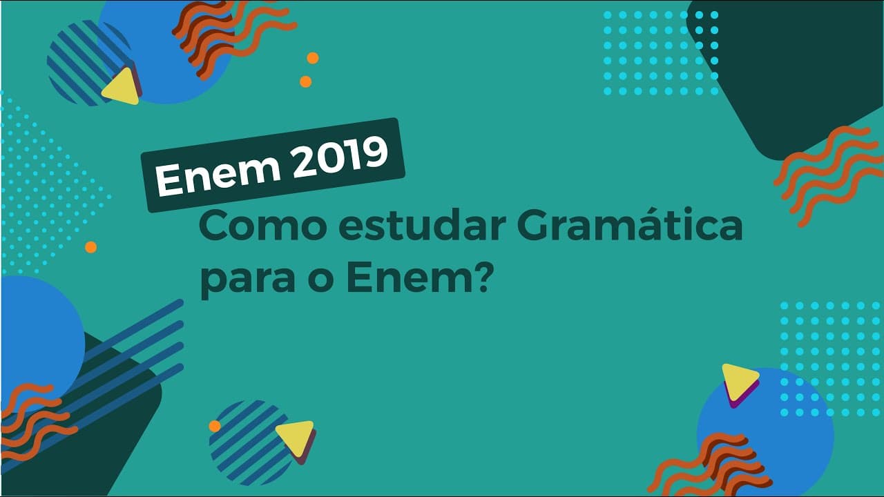 Thumbnail: Como estudar Gramática para o Enem? - Brasil Escola