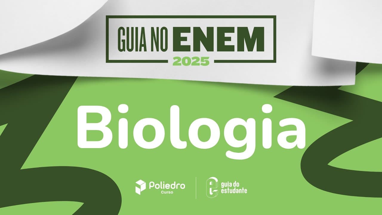 Thumbnail: Enem 2025: correção da prova de biologia