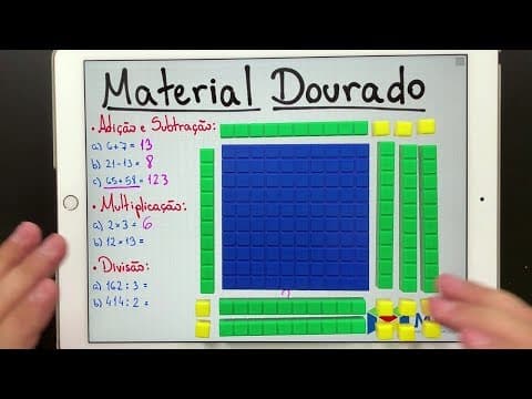 Thumbnail da aula: 💡 MULTIPLICAÇÃO E DIVISÃO 👉🏻 Material Dourado da MMP