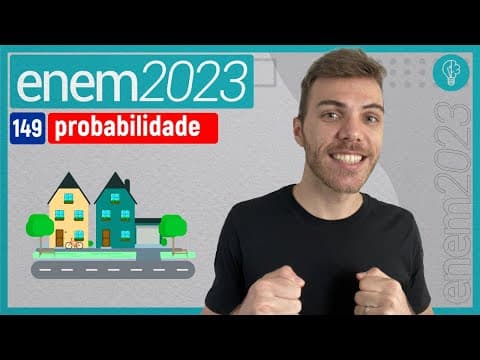 Thumbnail da aula: ENEM 2023 - No alojamento de uma universidade, há alguns quartos com o padrão - PROBABILIDADE