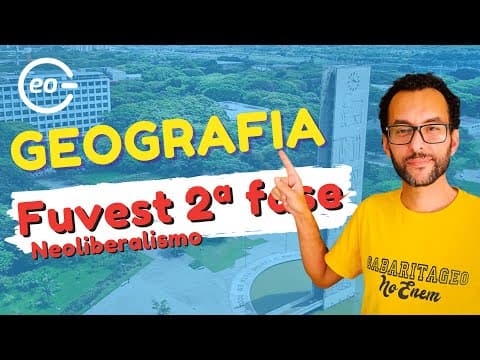 Thumbnail da aula: REVISÃO FUVEST 2ª FASE | GEOGRAFIA | GABARITAGEO |