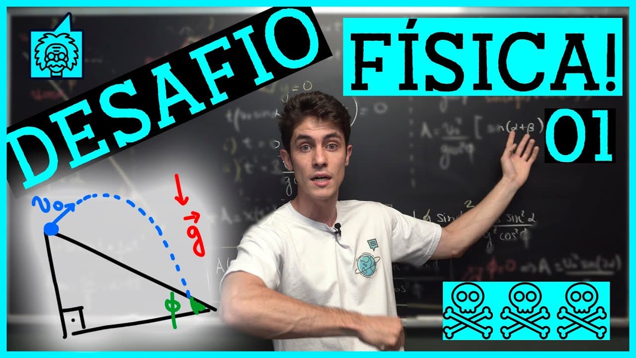 Thumbnail: Alcance MÁXIMO num plano inclinado (Aula de Física - IME/ITA)