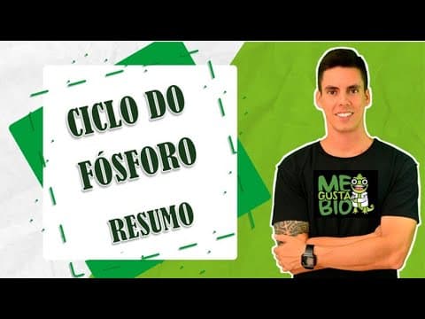 Thumbnail da aula: Ciclo do Fósforo - Resumo Professor Gustavo Schmidt