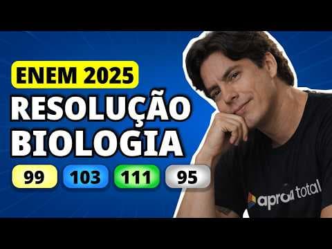 Thumbnail da aula: ENEM 2025 BIOLOGIA – Questão 99 | A deficiência da enzima lipase ácida causa uma doença em que o