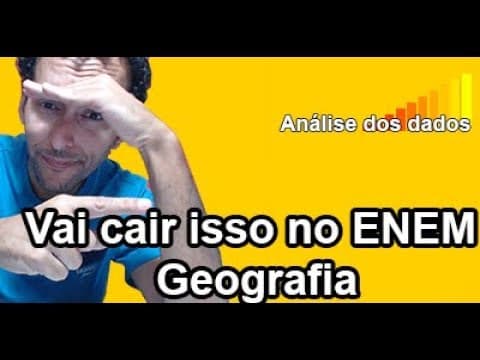 Thumbnail da aula: O que vai cair de Geografia no ENEM?