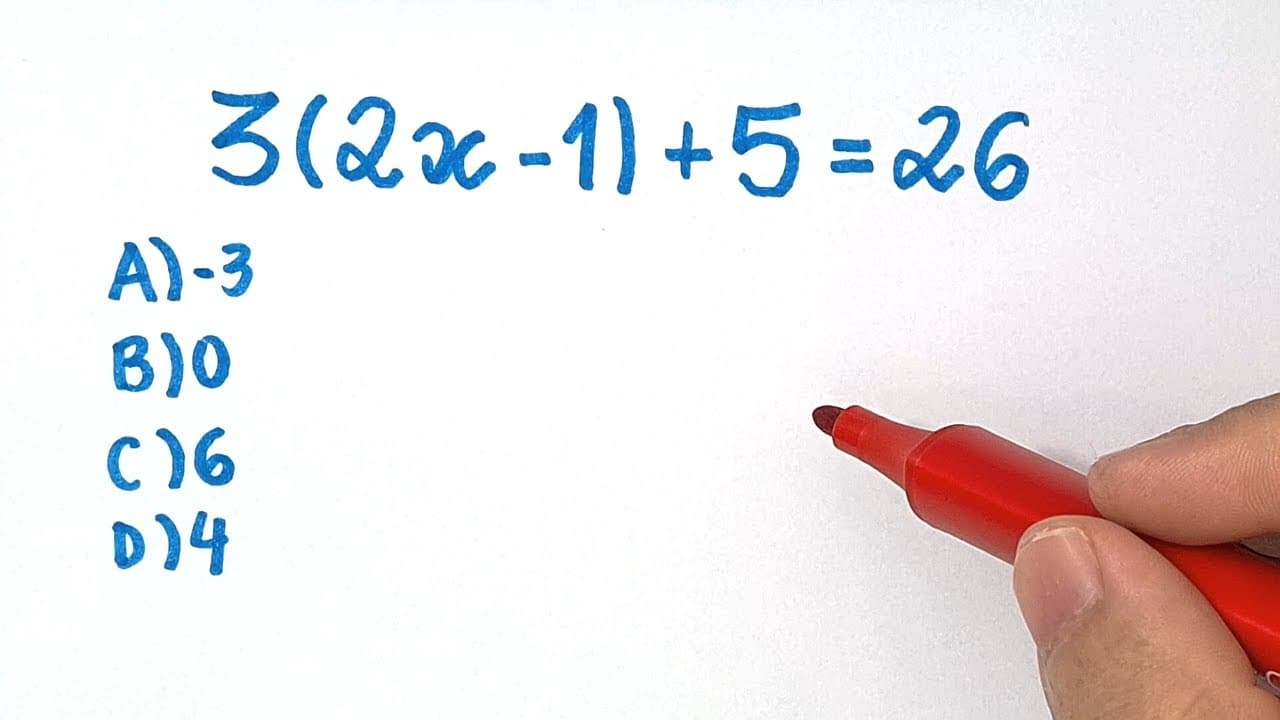 Thumbnail: 🔥 HELP MATEMÁTICA BÁSICA - Equação do 1° Grau - #273