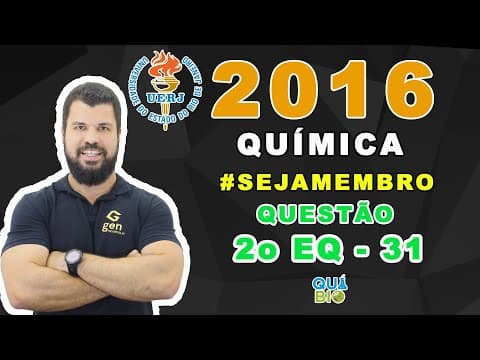Thumbnail da aula: UERJ 2016 - 2o EQ - Questão 31 - O íon oxalacetato participa não só do ciclo de Krebs como também