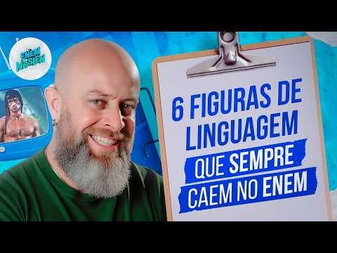 Thumbnail da aula: FIGURAS DE LINGUAGEM mais COBRADAS NO ENEM + EXERCÍCIOS