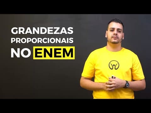 Thumbnail da aula: Grandezas Proporcionais no Enem - Brasil Escola