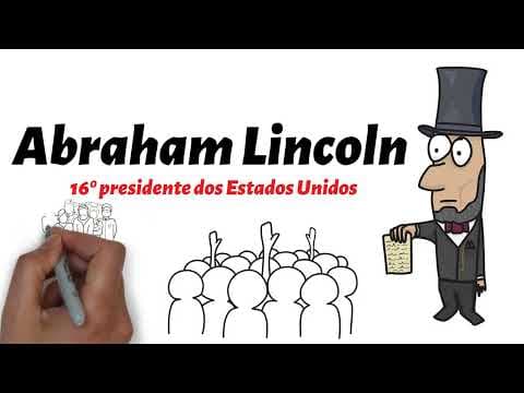 Thumbnail da aula: Personagens da História: Abraham Lincoln#eua