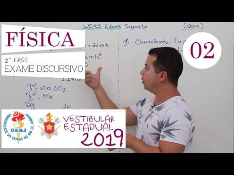 Thumbnail da aula: Uerj 2019 - Exame Discursivo Física - Questão 02