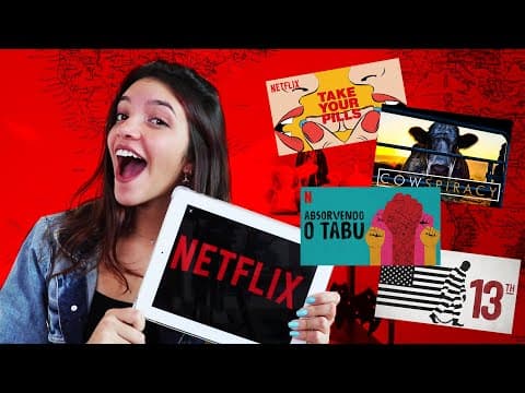 Thumbnail da aula: 10 DOCUMENTÁRIOS PARA VER ANTES DO ENEM - Débora Aladim