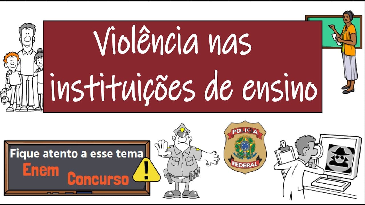 Thumbnail: Atualidades - Violência nas instituições de ensino | Desenhando a Solução
