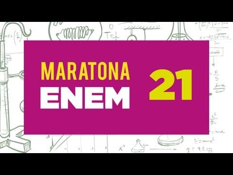 Thumbnail da aula: Maratona ENEM - Dica 21 - termologia - diagrama de fases - panela de pressão