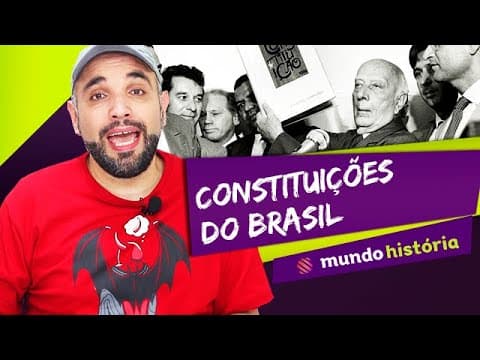 Thumbnail da aula: ✨ REVISÃO MÁGICA ENEM ✨ Constituições do Brasil - História - ENEM