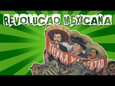 Thumbnail da aula: HISTÓRIA GERAL #31 REVOLUÇÃO MEXICANA