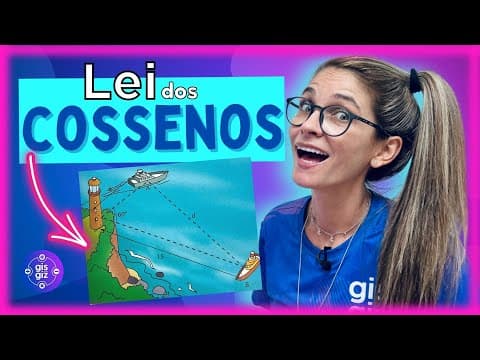 Thumbnail da aula: LEI DOS COSSENOS | Fórmula e resolução de exercícios