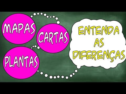 Thumbnail da aula: Cartografia - Diferenças entre mapas, cartas e plantas