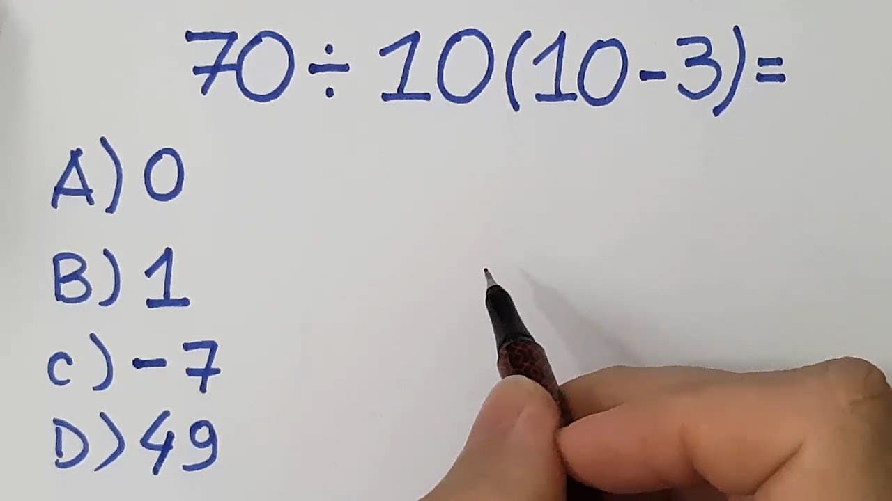 Thumbnail: 🔥 HELP MATEMÁTICA BÁSICA - Expressão numérica #83