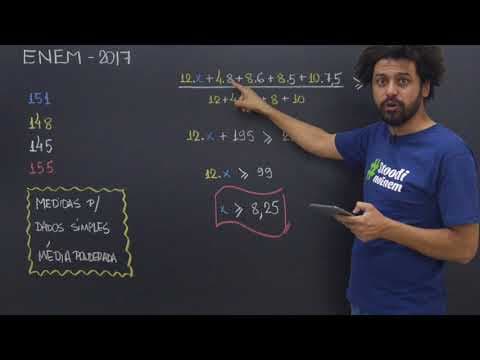 Thumbnail da aula: ENEM 2017 - Questão 148 de Matemática (Caderno Amarelo)