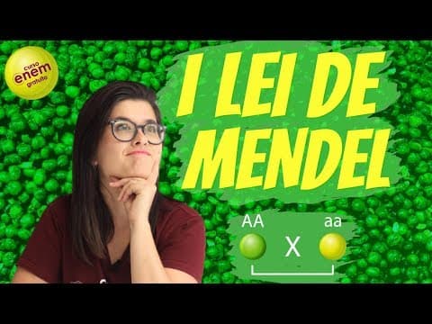 Thumbnail da aula: PRIMEIRA LEI DE MENDEL | Resumo de Biologia para o Enem