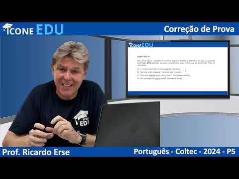 Thumbnail da aula: COLTEC-UFMG 2024 - PORTUGUÊS P5