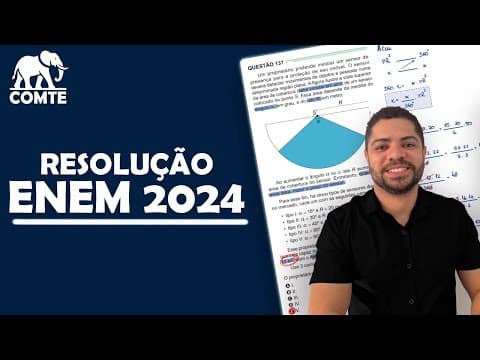 Thumbnail da aula: Questão 137 | Prova Verde ENEM 2024 | Um proprietário pretende instalar um sensor de presença para