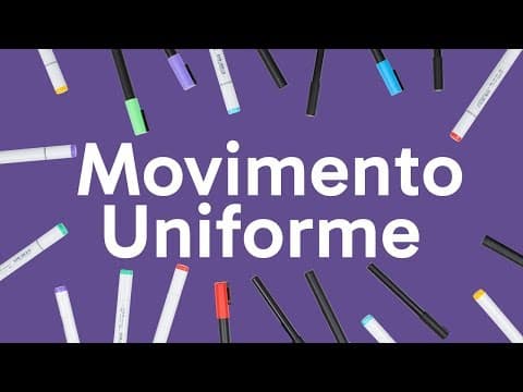 Thumbnail da aula: MOVIMENTO UNIFORME | FÍSICA | QUER QUE DESENHE?