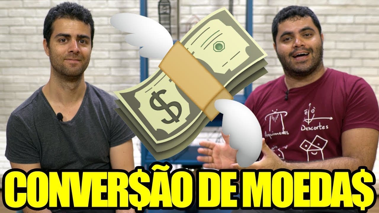 Thumbnail: 💰 QUANTO VALE O DÓLAR E O EURO 👉🏻 Como Converter os Valores das Moedas do Mundo e o Poder de Compra