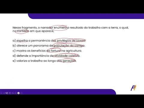 Thumbnail da aula: ENEM 2025 | Só entende os corações desse lugar quem mergulha nesse mar a perder de vista...