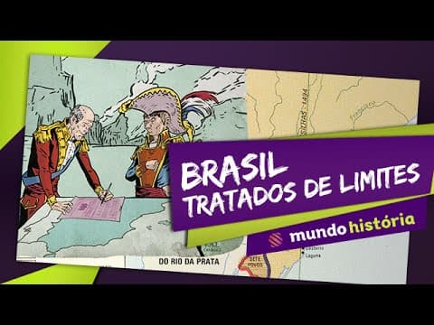 Thumbnail da aula: Brasil: Tratados de limite - História - ENEM