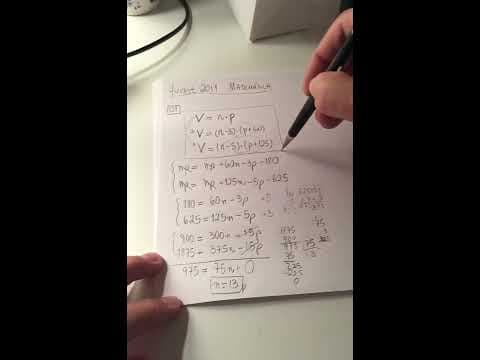 Thumbnail da aula: Fuvest 2011 Matemática - questão 1