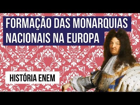 Thumbnail da aula: FORMAÇÃO DAS MONARQUIAS NACIONAIS NA EUROPA | História para o Enem | Jean Miranda