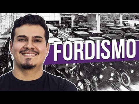 Thumbnail da aula: RESUMO DE GEOGRAFIA: FORDISMO | Prof. Thiago Alexandre