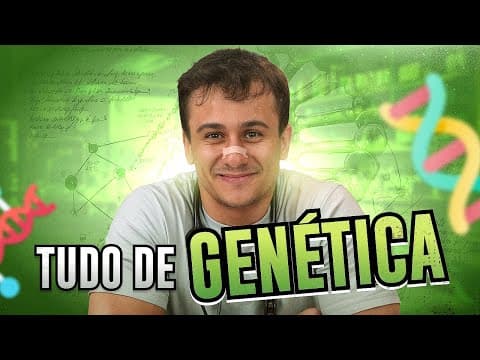 Thumbnail da aula: TUDO de GENÉTICA pro ENEM 2026 (DIDÁTICA que GRUDA NA MENTE)