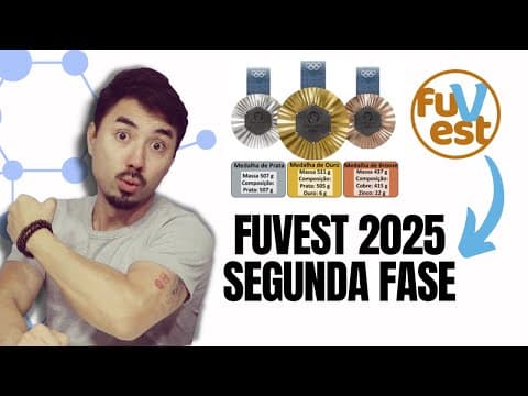 Thumbnail da aula: Medalhas Olímpicas | FUVEST | Segunda Fase