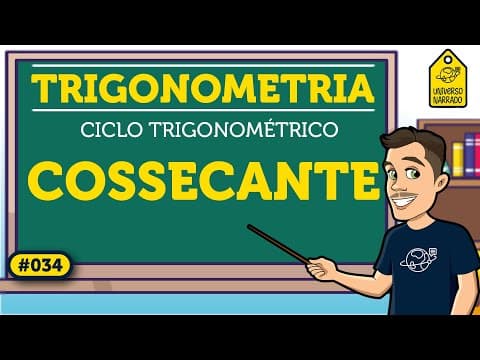 Thumbnail da aula: Cossecante no Ciclo Trigonométrico | Trigonometria