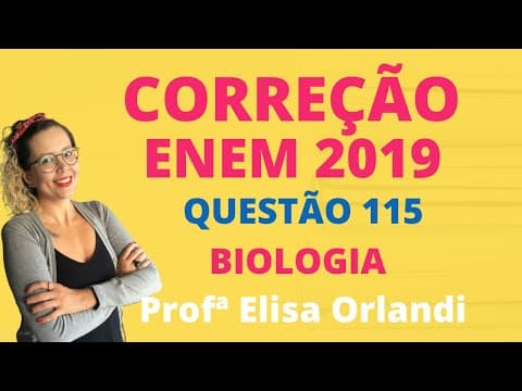 Thumbnail da aula: ENEM 2019 | Prova Amarela | Questão 115