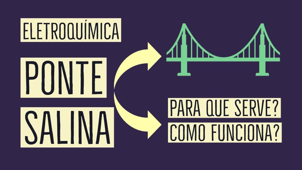 Thumbnail: Ponte Salina | Para que serve? | Pilhas Eletroquímicas | Aula 09