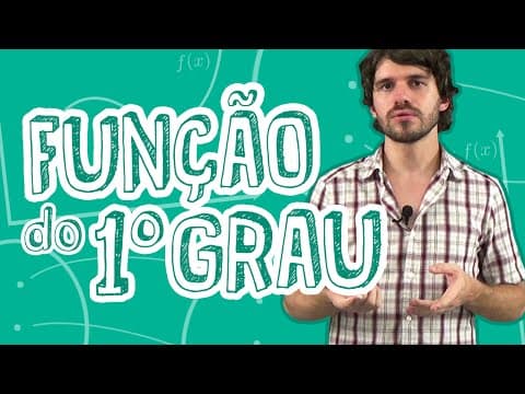 Thumbnail da aula: Aula Matemática - Função do 1º Grau - Definição - STOODI