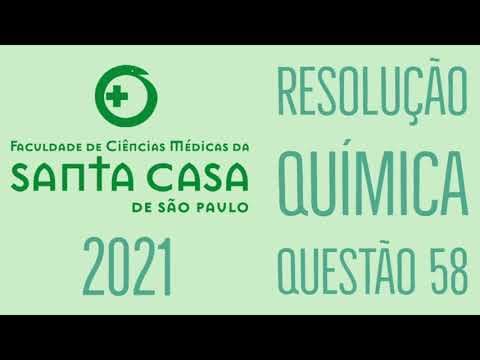 Thumbnail da aula: Santa Casa 2021 | Questão 58 | A piridina (C5H5N) é uma