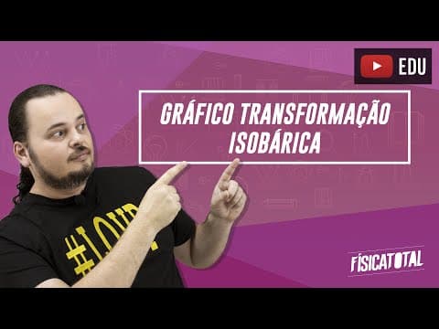 Thumbnail da aula: Gráficos de transformações isobáricas | estudo de gases ideais | Física em Questões 138