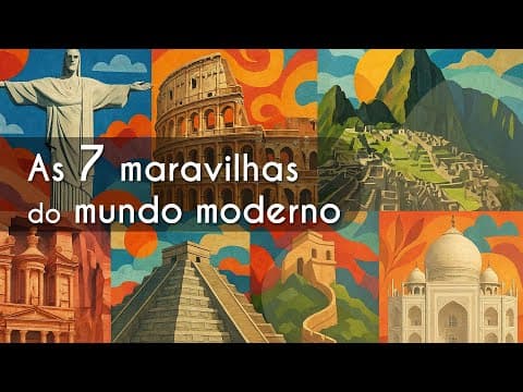 Thumbnail da aula: As 7 maravilhas do mundo moderno - Brasil Escola
