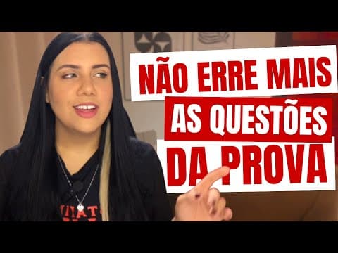Thumbnail da aula: NÃO ERRE MAIS AS QUESTÕES DO EXAME DE QUALIFICAÇÃO! | Vestibular UERJ 2026