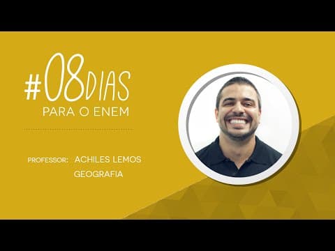 Thumbnail da aula: Geografia - ENEM | #08dias