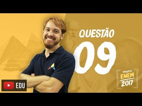 Thumbnail da aula: Enem 2016 - Ciências Humanas | Questão 09 (Caderno Branco)