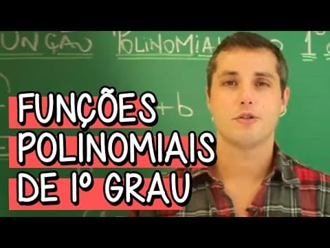 Thumbnail da aula: Funções Polinomiais de 1° Grau: Formação Algébrica - Resumo para o ENEM: Matemática | Descomplica