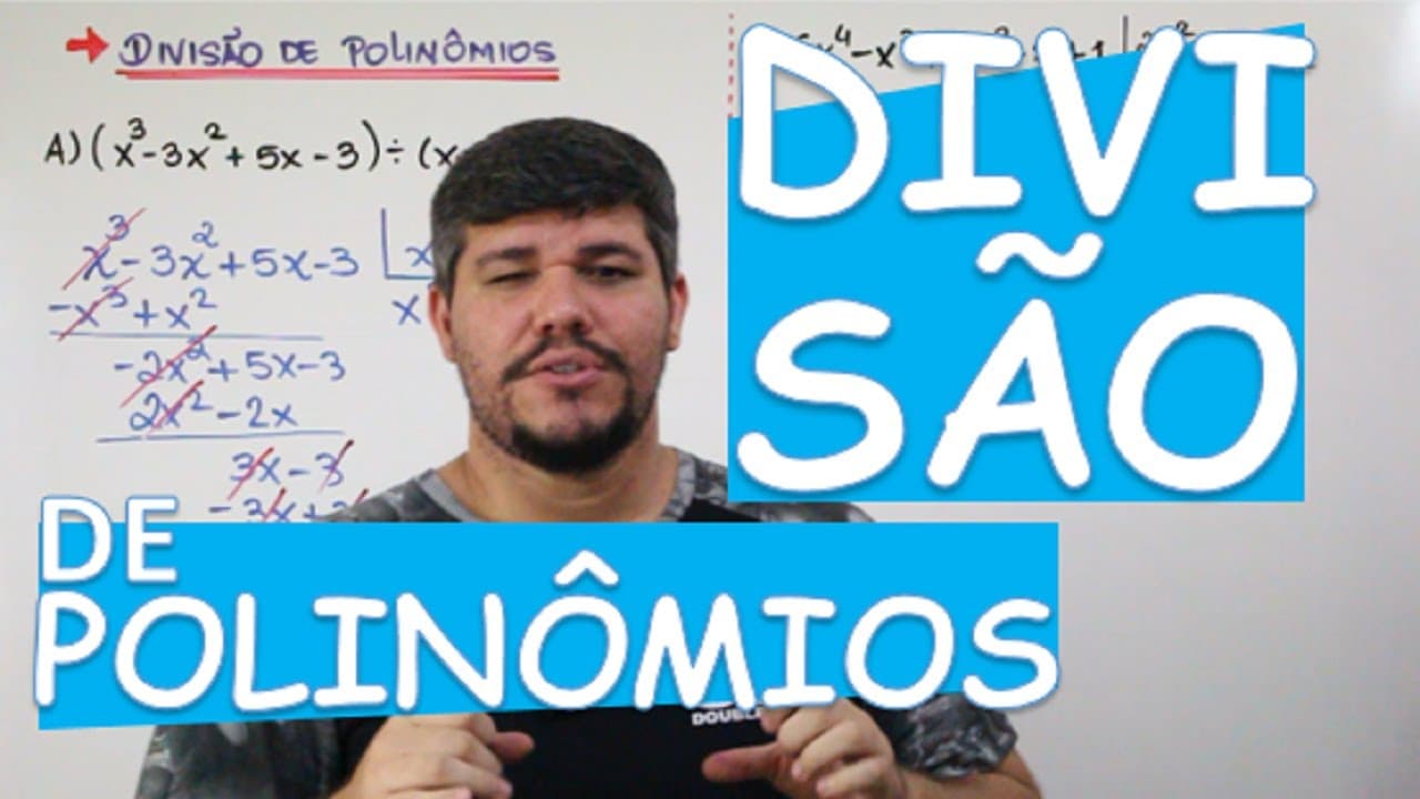 Thumbnail: DIVISÃO DE POLINÔMIOS (4/12)
